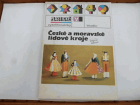 Plastické vystřihovánky - České a moravské lidové kroje
