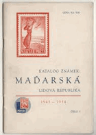 Katalog známek. Maďarská lidová republika 1945-1954