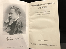 Friedrich Nietzsche Werke in zwei Bänden. Erster Band