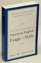 American Usage and Style