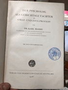 Der Psychologe als Gerichtsgutachter im Straf- und Zivilprozess
