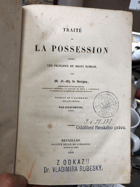 Traité de la possession d'apres les principes du droit romain. Traduit de l'allemand (sur la 6me ...