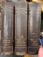 3SVAZKY 3BDE!! Handwörterbuch der Staatswissenschaften. Bd. I, III + V. Nur diese 3 Bände!!