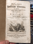 Joh. Nep. Neuholds ... Praktische Einleitung zum allgemeinen in allen k. k. deutsch- böhmisch- und ...