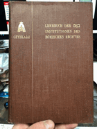 Lehrbuch der Institutionen des römischen Rechtes