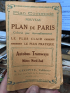Nouveau Plan de Paris. Color. par Arrondissement