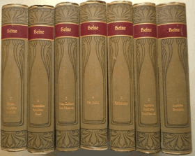 7SVAZKŮ Heinrich Heines Sämtliche Werke. Bd. I-VII