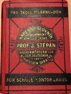 Nový kapesní slovník česko-německý a německo-český. Neues Taschenwörterbuch der ...