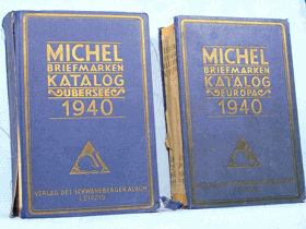 2SVAZEK 2BDE Michel Briefmarken-Katalog 1940 Europa