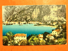 Boka Kotorska, Černá Hora, lodě (pohled)