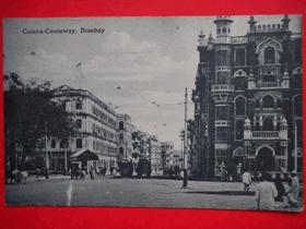 Colaba - Couseway, Bombay (pohled)