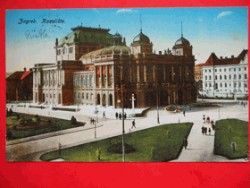 Záhřeb - Zagreb - Agram - Zágráb, Chorvatsko (pohled)