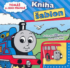 Kniha šablon - Tomáš a jeho přátelé - s více než 20 šablonami a hracími dílky!