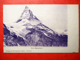 Matterhorn, Švýcarsko (pohled)