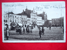 České Budějovice - Budweis - Böhmisch Budweis (pohled)