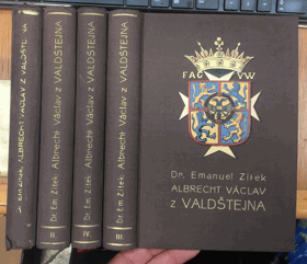 4SVAZKY Albrecht Václav z Valdštejna 1-4. Vévoda Frýdlantský - historický román