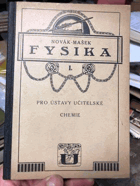Novákova fysika pro ústavy učitelské. Díl 1, Chemie