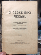 O české řeči úřední