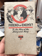 Friend or enemy? To the men of the Army and Navy