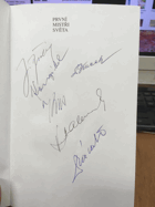 První mistři světa - pravdivá zpráva o zlaté partě ze Štvanice !!!PODPIS Drobný, ...
