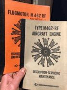 Technische Beschreibung und Betriebsanleitung - Flugmotor AVIA M 462 RF + nachtrag!