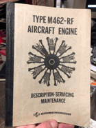 Aircraft engine maintenancemotor AVIA M 462 RF