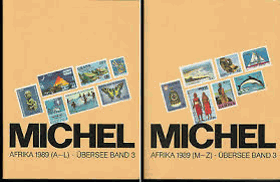 Michel Afrika 1989 - Übersee-Katalog - Band 3 (A - L), (M - Z)