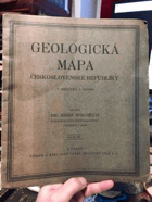 Geologická mapa ČSR - rozkládací!!