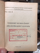 DĚLOSTŘELECKÝ SLOVNÍK