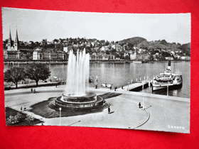 Lucern -  Luzern, Švýcarsko (pohled)