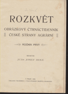 Rozkvět - obrázkový list pro zábavu a poučení ROČNÍK Č. 10