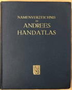 Namen-Verzeichnis zu Andrees Handatlas