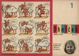 OHNÍČEK - ročník 24. Časopis československých dětí