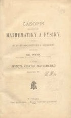 Časopis pro pěstování mathematiky a fysiky