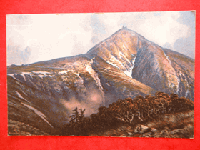 Sněžka - Schneekoppe, Krkonoše - Riesengebirge - Karkonosze (pohled)