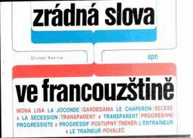 Zrádná slova ve francouzštině