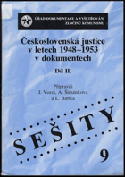 Československá justice v letech 1948-1953 v dokumentech. Díl 2.
