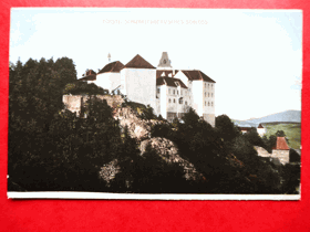 Knížecí Schwarzenberský hrad (pohled)