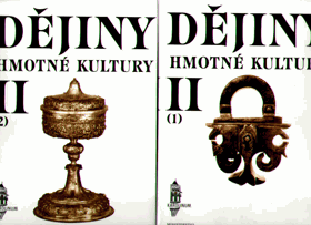 Dějiny hmotné kultury II 1 - 2