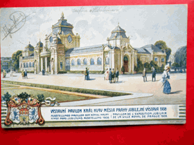 Výstavní pavilon, Praha - Prag - Prague (pohled)