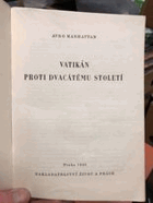 Vatikán proti dvacátému století.