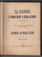 Latina Slovník latinsko český a česko latinský