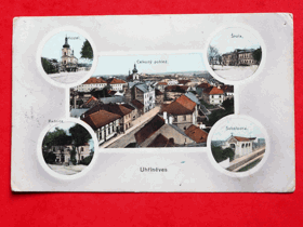 Praha - Prag - Prague, okénková pohlednice (pohled)