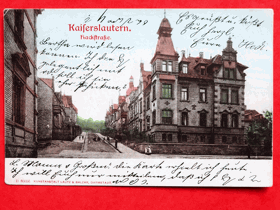 Kaiserslautern, dlouhá adresa (pohled)