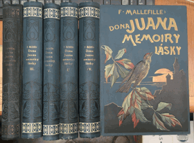 5SVAZKŮ Dona Juana Memoiry lásky sv. 1-5