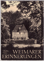 Weimarer Erinnerungen - Sonette