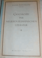 Geschichte der neueren rumänischen Literatur