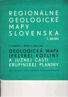 Regionálne geologické mapy Slovenska - 1:50000. GEOLOGICKA MAPA IPALSKEJ KOTLINY A JUŽNEJ ČASTI ...