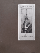 Aqua-Etchings of London Town