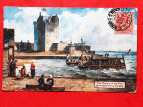 Broughty Castle, Skotsko (pohled)